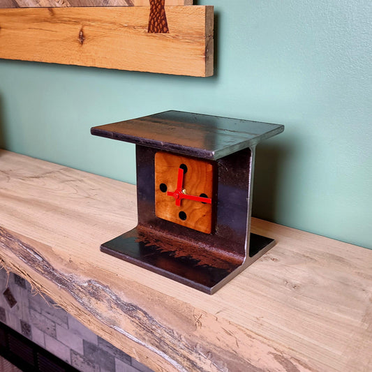 Contemporary Industrial Clock
