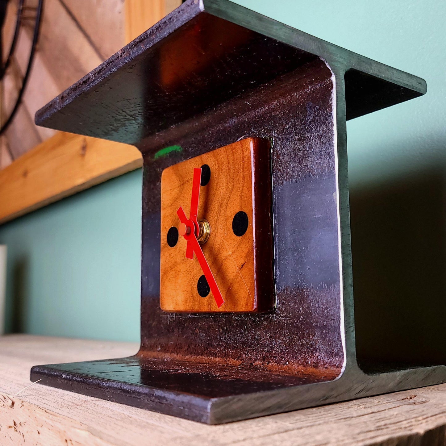 Contemporary Industrial Clock