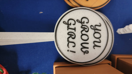 Indoor plant sign