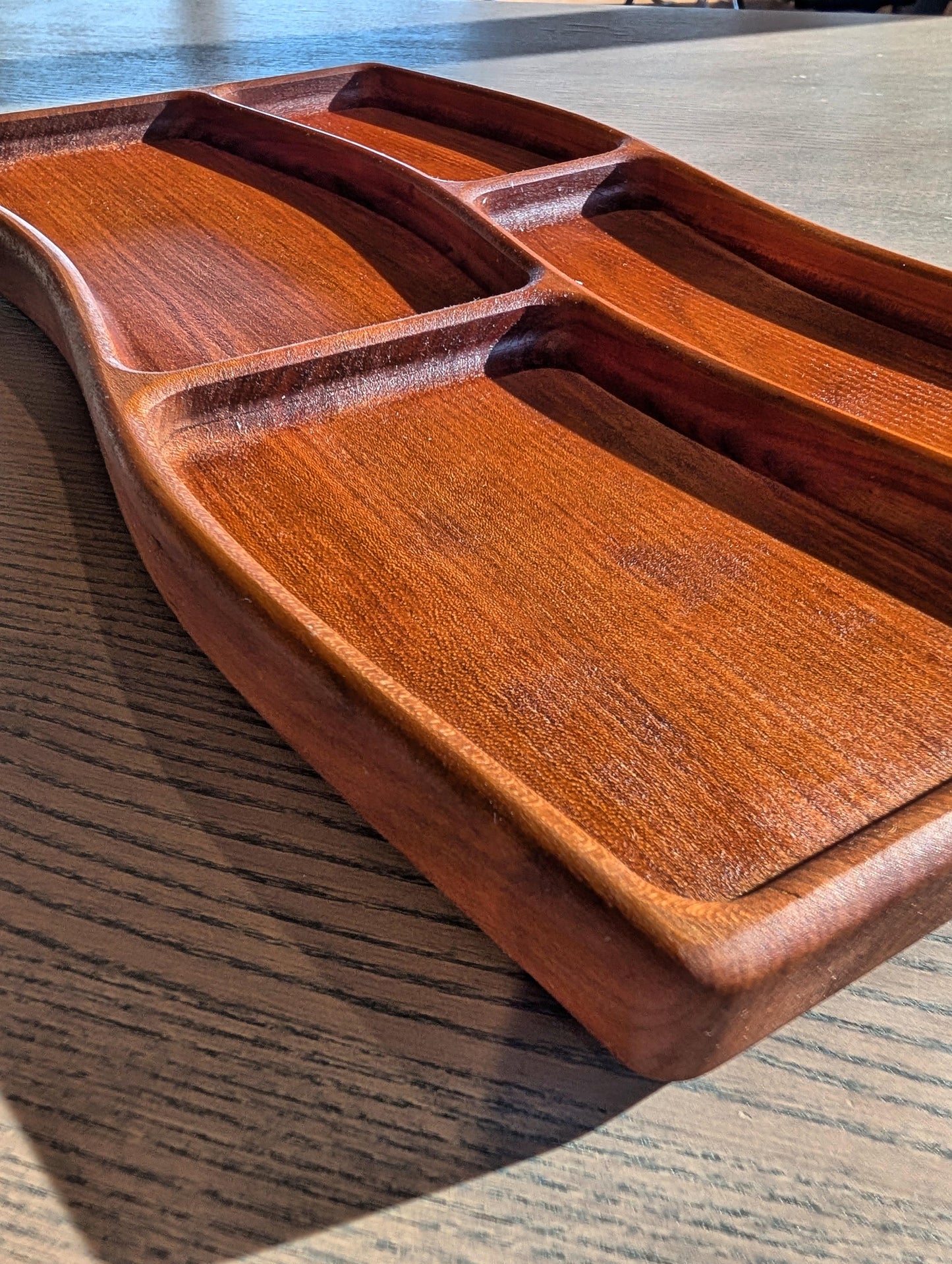 Wavy Four Panel Charcuterie Tray