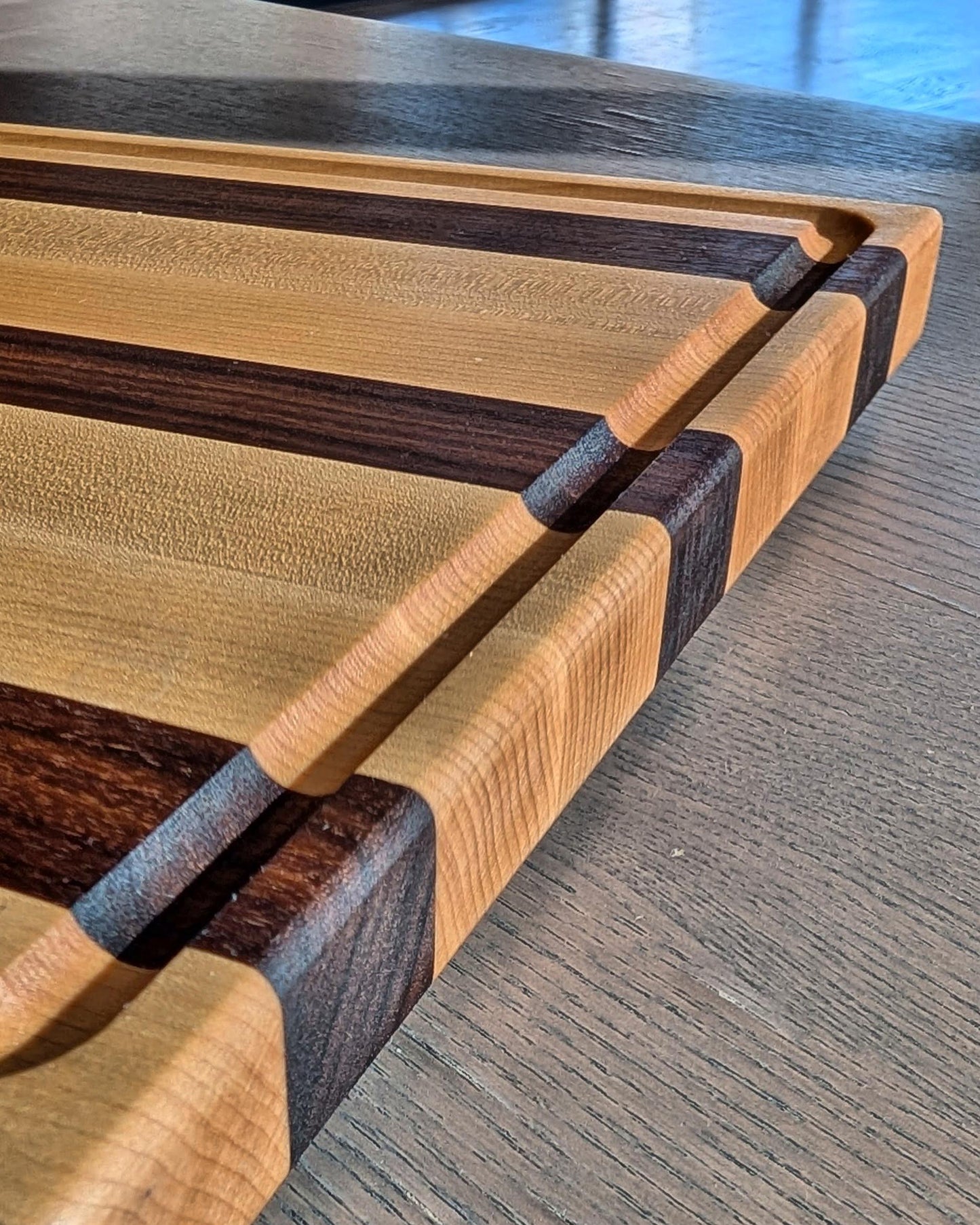 Maple and Walnut Cutting Board
