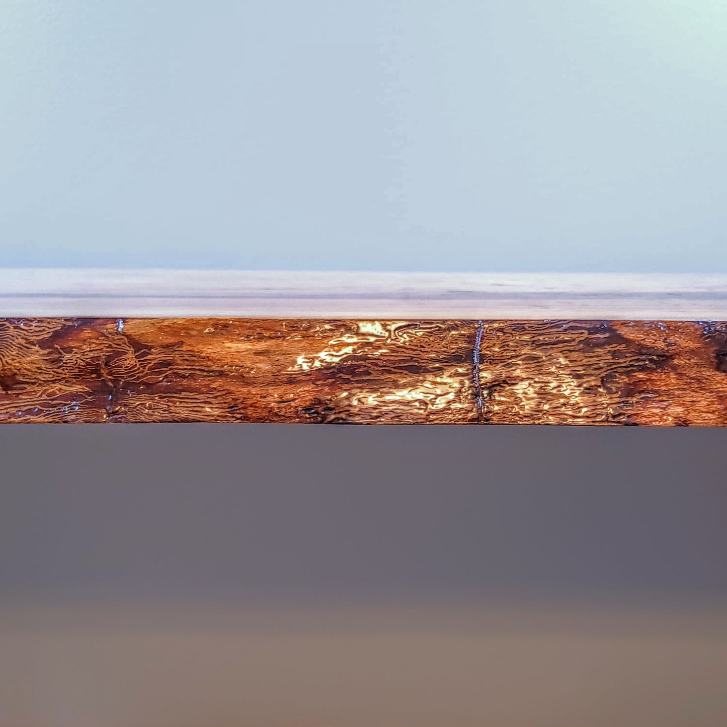 Live Edge Cherry Entry Bench